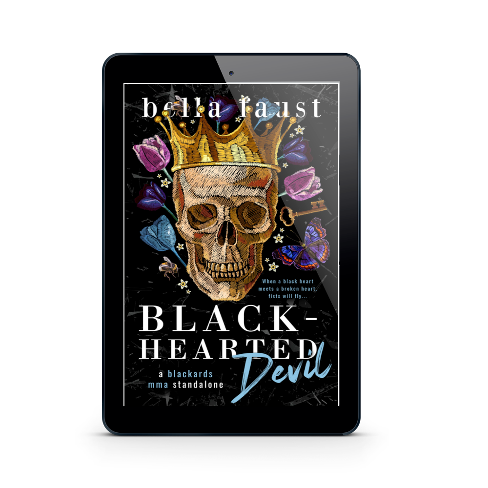 Black Hearted Devil - Embroidery Cover - Ebook