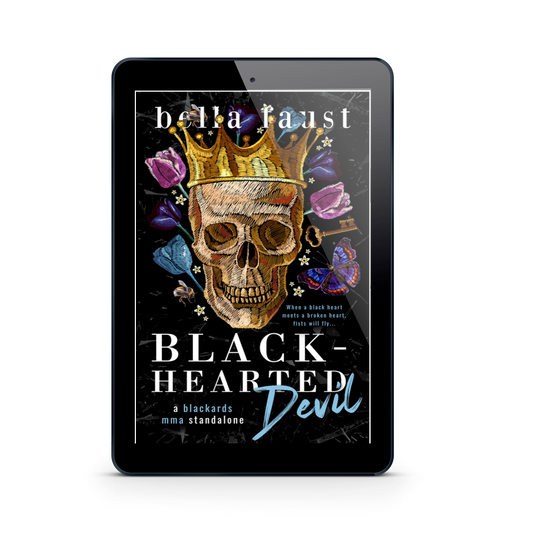 Black Hearted Devil - Embroidery Cover - Ebook