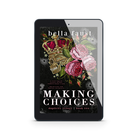 Making Choices - Embroidery Cover - Ebook